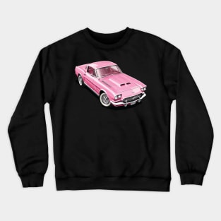 Pink Classic Barbie Car Crewneck Sweatshirt